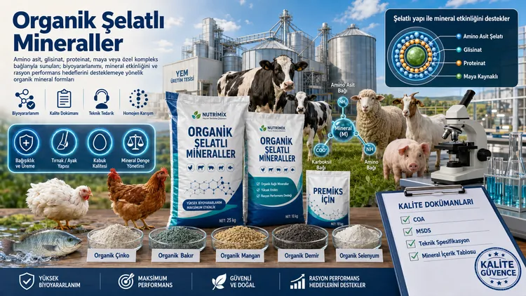 Organik Şelatlı Mineraller